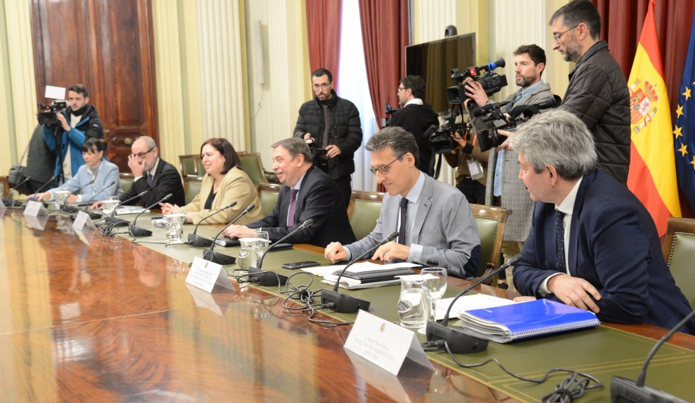 Luis Plana reunido con las organizaciones profesionales agrarias | Foto: Ministerio de Agricultura, Pesca y Alimentación