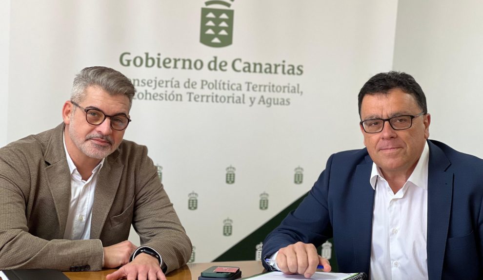 Manuel Miranda y Fernando Azcárate | Foto: Gobierno de Canarias