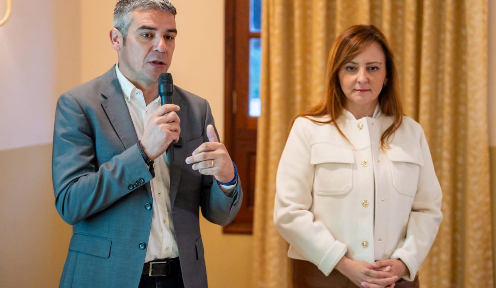 Narvay Quintero durante la presentación del decreto agrario | Foto: Gobierno de Canarias
