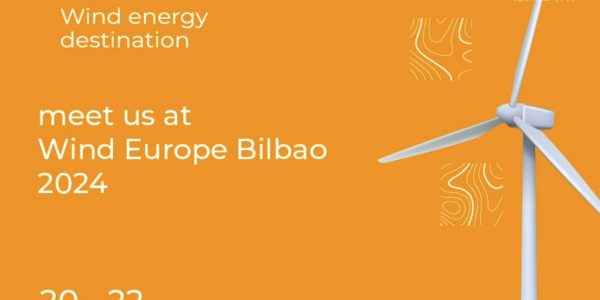 Cartel de la aprticipación de Canarias en la WindEurope 2024