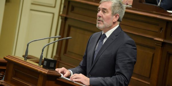 Fernando Clavijo durante el Debate sobre el Estado de la Nacionalidad | Foto: Gobierno de Canarias