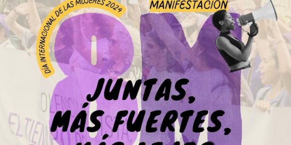 Cartel de manifestación del 8M en Las Palmas de Gran Canaria | Red Feminista de Gran Canaria