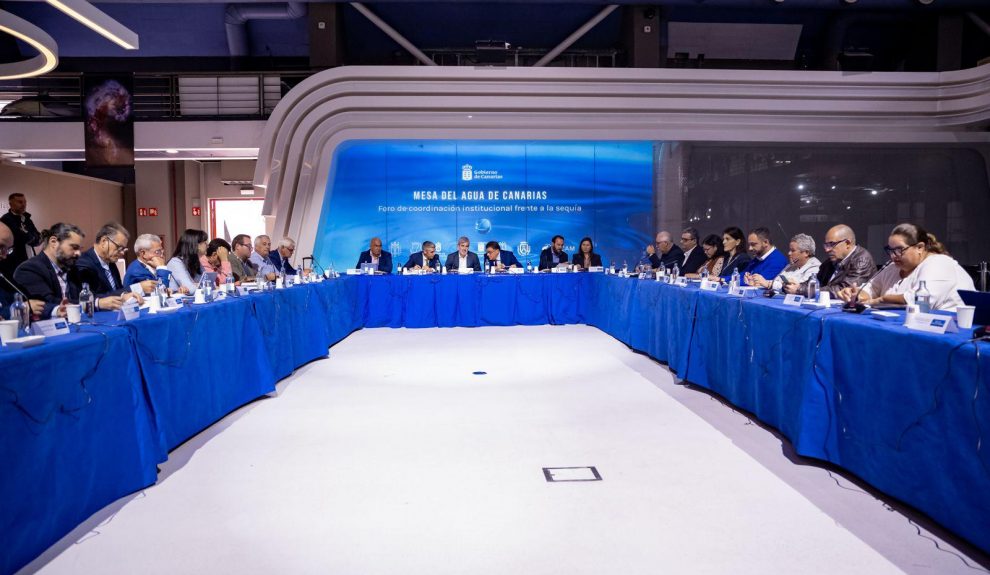 Reunión de la Mesa del Agua | Foto: Gobierno de Canarias