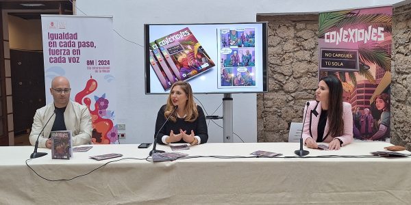 Presentación del cómic 'No cargues tú sola' | Foto: Cabildo de Gran Canaria