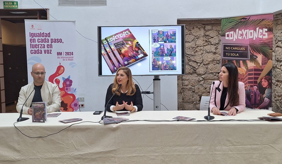 Presentación del cómic 'No cargues tú sola' | Foto: Cabildo de Gran Canaria