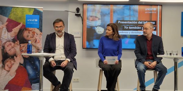 Presentación del informe ''Yo también vivo aquí' | Foto Unicef España