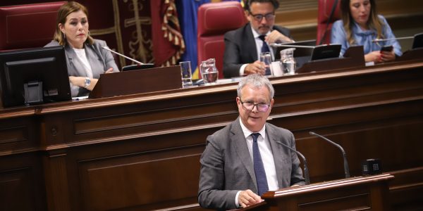 Chano Franquis durante el Debate del Estado de la Nacionalidad | Foto: PSOE