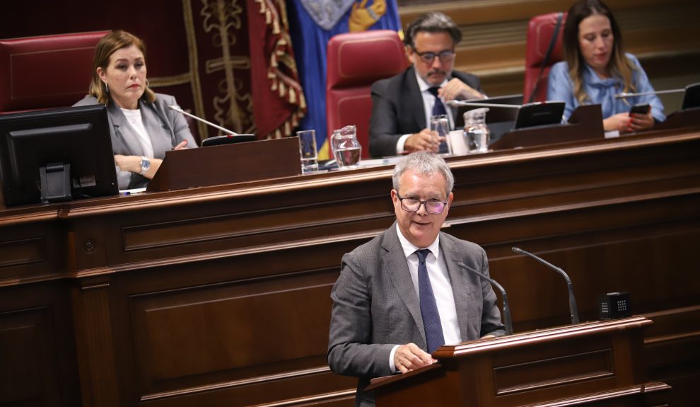 Chano Franquis durante el Debate del Estado de la Nacionalidad | Foto: PSOE