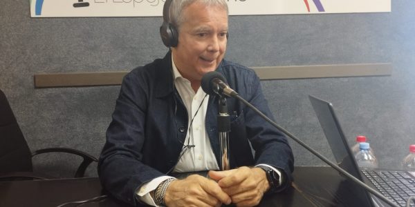 Chano Franquis en los estudios de El Espejo Canario