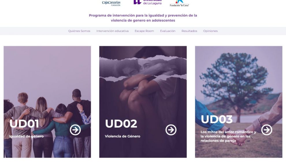 Página web del proyecto | Universidad de La Laguna
