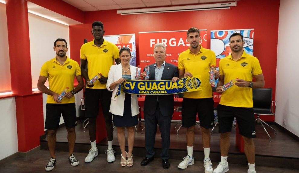 Presentación de la final de la Superliga Masculina | Foto: CV Guaguas