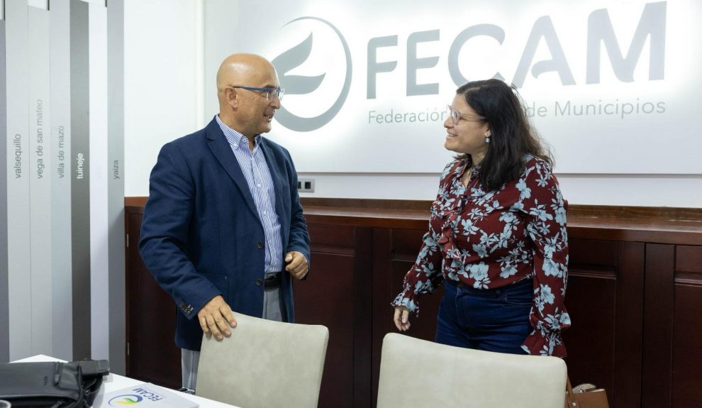 Miguel Ángel Rodríguez y Mari Brito | Foto: Fecam