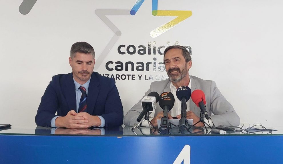 Pedro San Ginés en rueda de prensa | Foto: Coalición Canaria