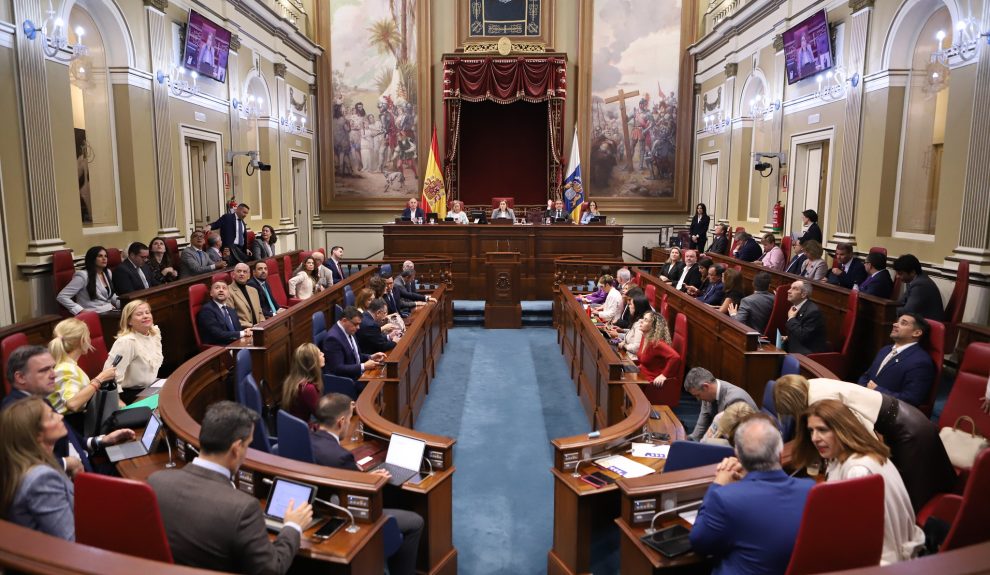 Pleno del Parlamento de Canarias | Foto: Parcan
