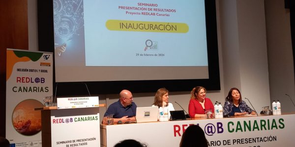 Presentación de los resultados de Redlab Canarias | Foto: EAPN Canarias