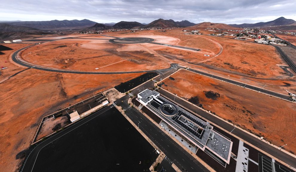 Vista aérea del Parque Tecnológico de Fuerteventura | Foto: PTF