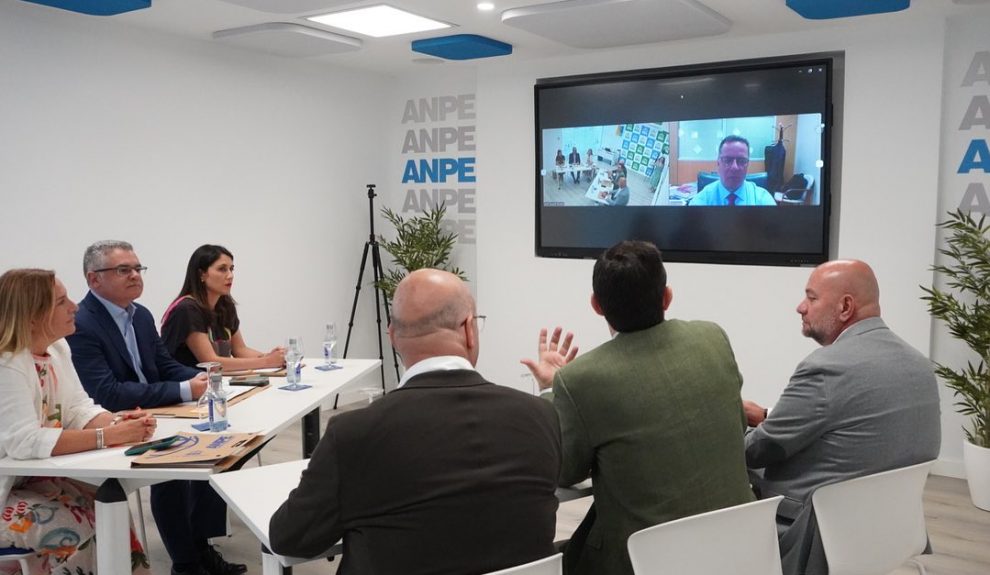 Reunión del consejero de Educación con ANPE Canarias | Foto: ANPE