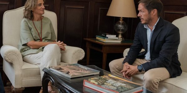Mariano Hernández Zapata y Teresa Ribera | Foto: Gobierno de Canarias