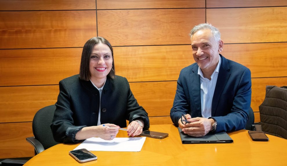 Migdalia Machín y Javier Franco | Foto: Gobierno de Canarias