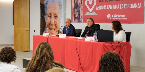 Presentación de la Memoria Anual de Cáritas | Foto; Canaritas