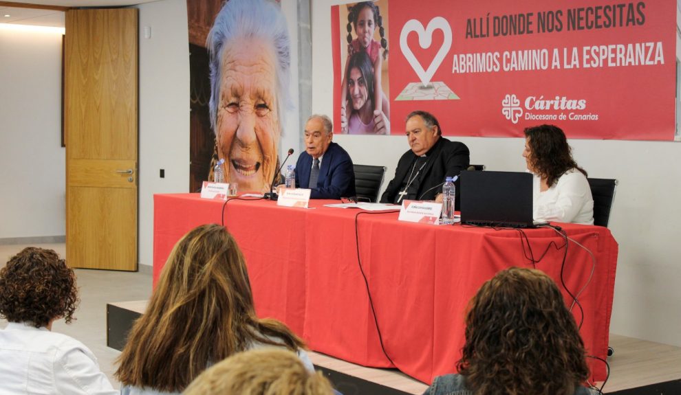 Presentación de la Memoria Anual de Cáritas | Foto; Canaritas