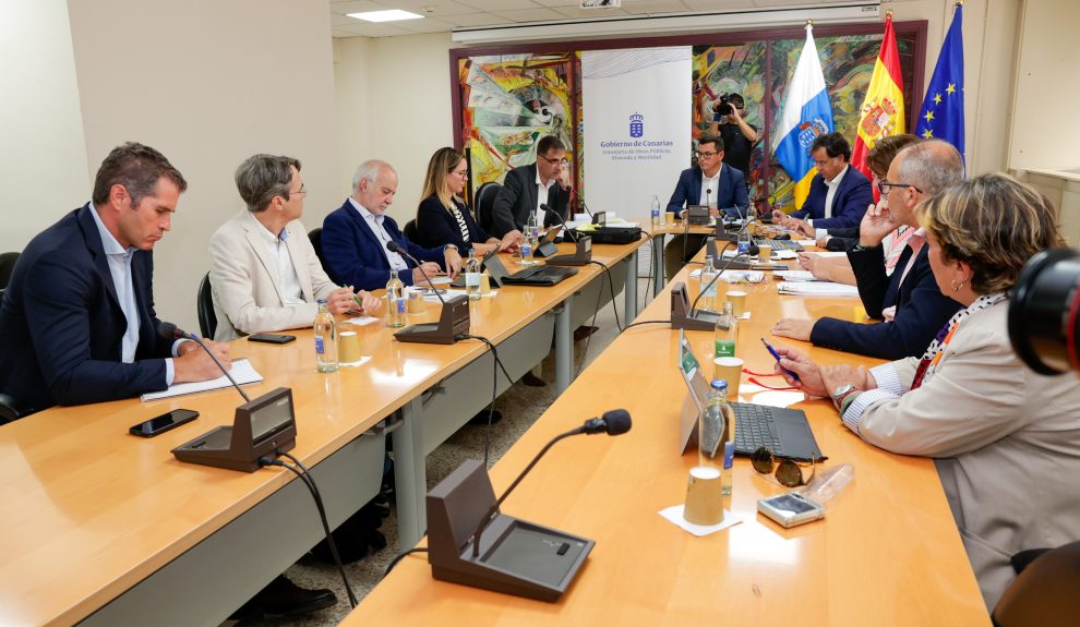 Presentación del Plan Estratégico de Puertos Canarios | Foto: Consejería de OPTV