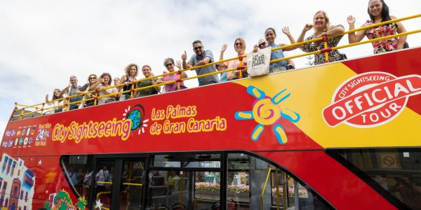 Guagua turística de Las Palmas de Gran Canaria | Foto: Turismo de Las Palmas de Gran Canaria