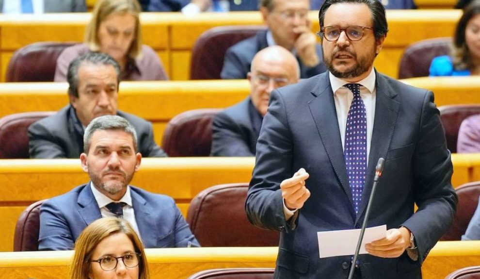 Sergio Ramos en una sesión del Senado | Foto: PP