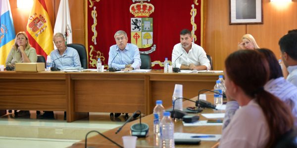 Pleno del Ayuntamiento de San Bartolomé de Tirajana | Foto: Ayuntamiento SBT
