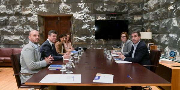 Reunión entre el Gobierno de Canarias y representantes de ACNUR | Foto: Gobierno de Canarias
