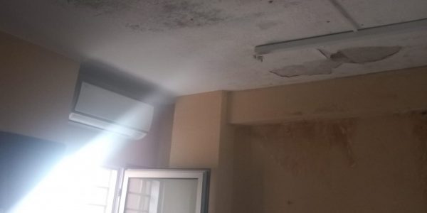 Estado de las instalaciones de El Espejo Canario tras las fugas de agua del mes de agosto | Foto: El Espejo Canario