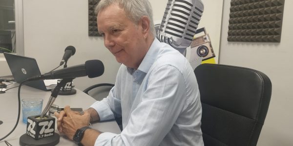 Chano Franquis en los estudios de El Espejo Canario