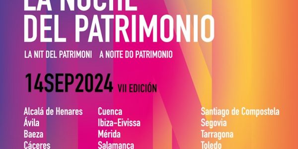 Cartel de La Noche del Patrimonio de La Laguna