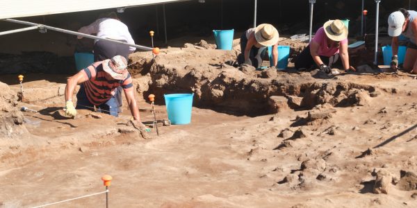 trabajos en el yacimiento de Lobos | Foto: Cabildo de Fuerteventura