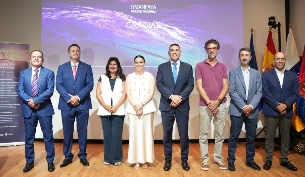 Celebración del 50º aniversario del Parque Nacional de Timanfaya | Foto: Gobierno de Canarias