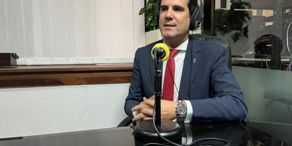 Gustavo González de Vega en la 51 Asamblea de AICO | Foto: Gobierno de Canarias