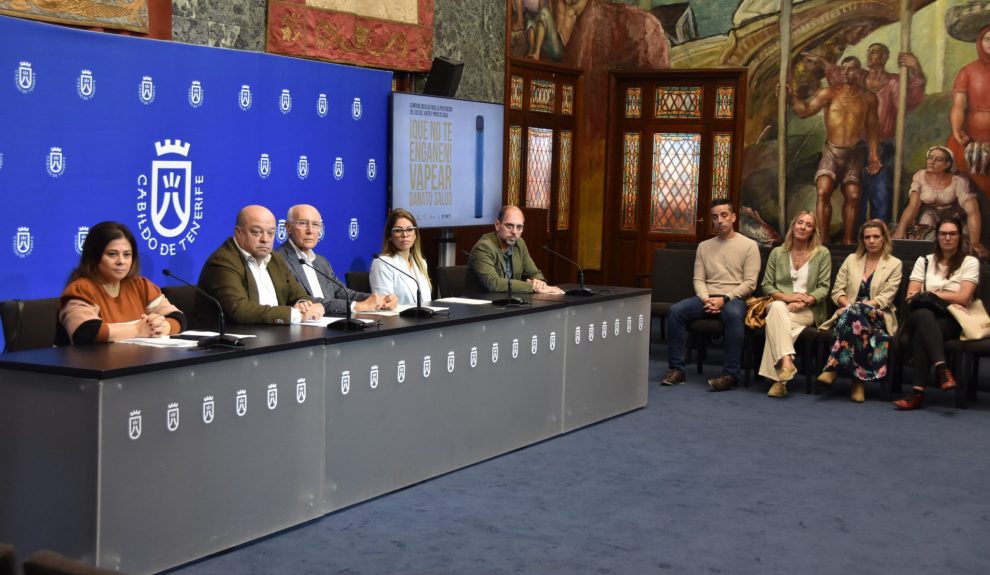 Presentación de las jornadas de tabaquismo | Foto: Gobierno de Canarias