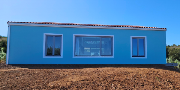 Primera vivienda de paja confeccionada con técnicas guanches y tecnología de vanguardia | Foto: Marisma Comunicación