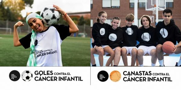 Goles y canastas contra el cáncer infantil | Foto: Fundación Unoentrecienmil