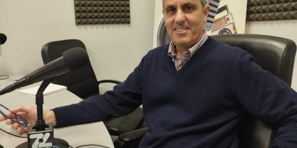 Miguel Jorge Blanco en los estudios de El Espejo Canario