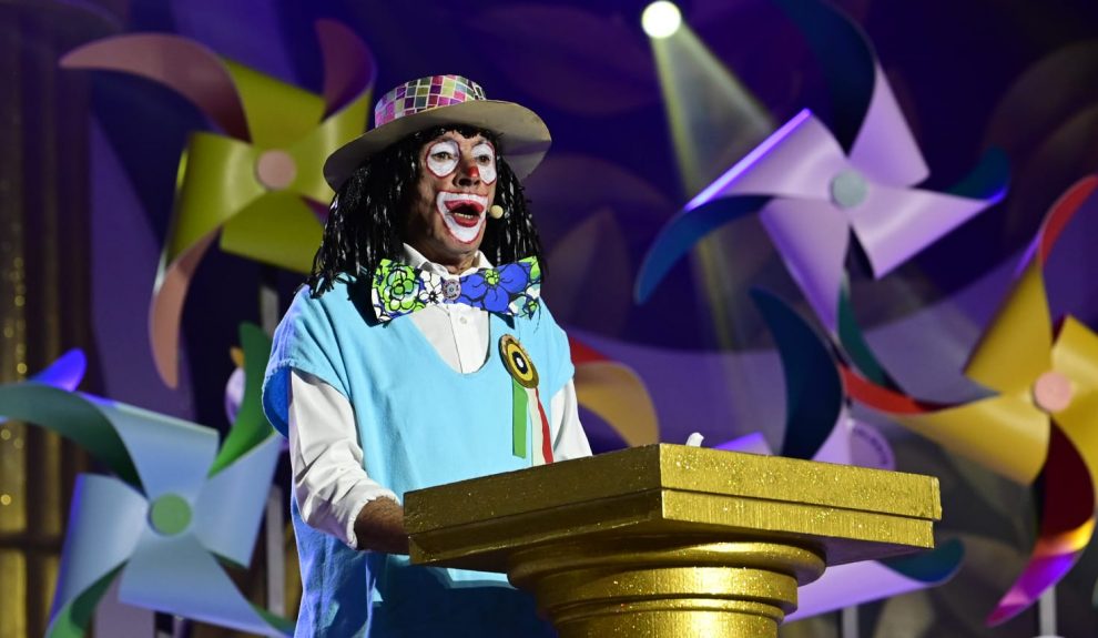 Momento del pregón del Carnaval de Las Palmas de GRan Canaria 2025 | Foto: SPLPGC