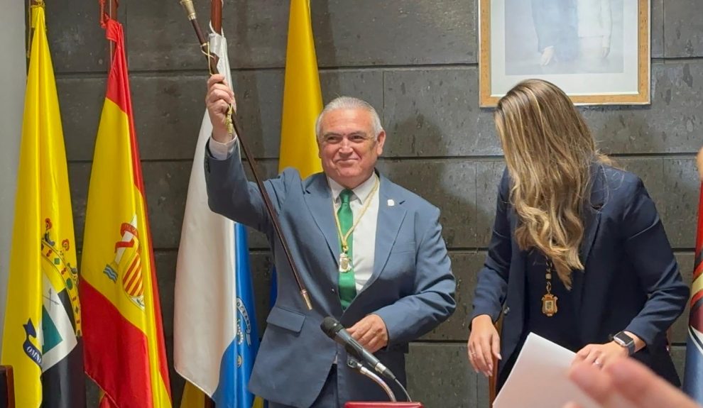 Toma de posesión de Pedro Suarez | Foto: Ayuntamiento de La Aldea