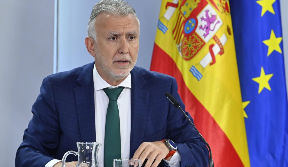 Ángel Víctor Torres en rueda de prensa | Foto: José Manuel Álvarez - Moncloa