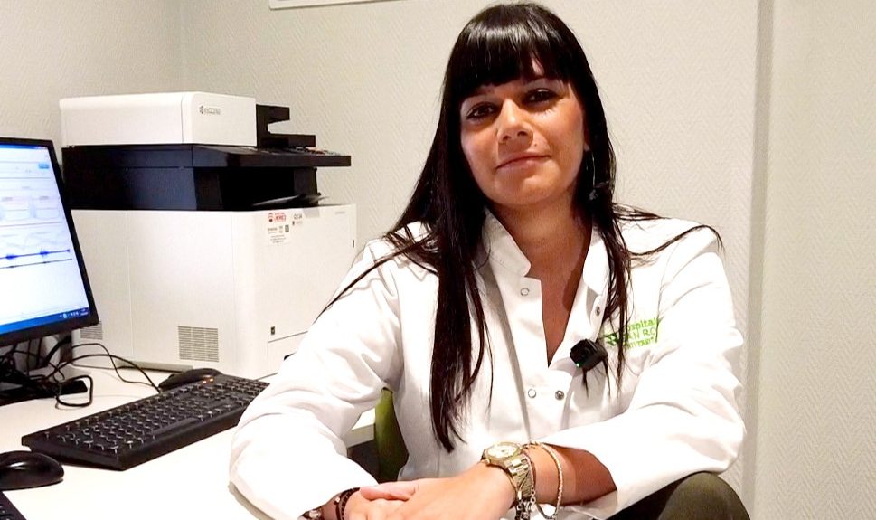 La doctora Inmaculada Rodríguez Ulecia en su despacho de Hospitales Universitarios San Roque | Foto: HUSR