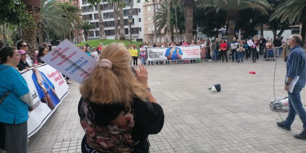 C>oncentración de veterinarios en Las Palmas de Gran Canaria | Foto: COVLLP