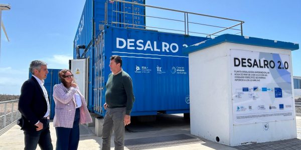 Visita a las instalaciones del Instituto Tecnológico de Canarias (ITC) en Pozo Izquierdo | Foto: Gobierno de Canarias