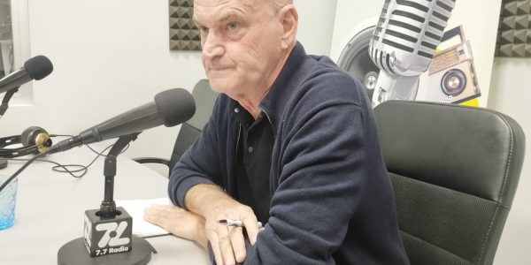 Sergio Millares en los estudios de El Espejo Canario