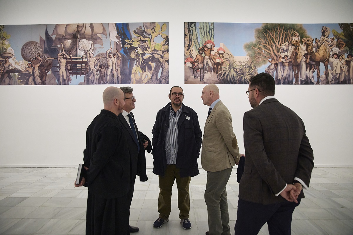 'Nestor reencontrado' en el Museo Nacional de Arte Reina Sofía | Foto: SPLPGC 'Nestor reencontrado' en el Museo Nacional de Arte Reina Sofía | Foto: SPLPGC