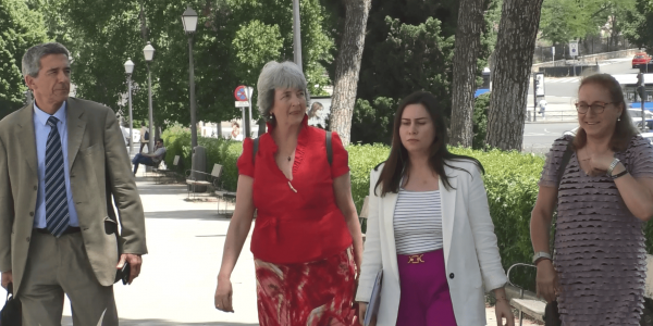 La directora general de Aguas, Mónica Gómez, lamenta la negativa del Estado a tramitar la subvención de 20 millones para obras hidráulicas de 2024 | Foto: Gobierno de Canarias