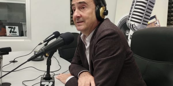 Pablo Casado en los estudios de El Espejo Canario